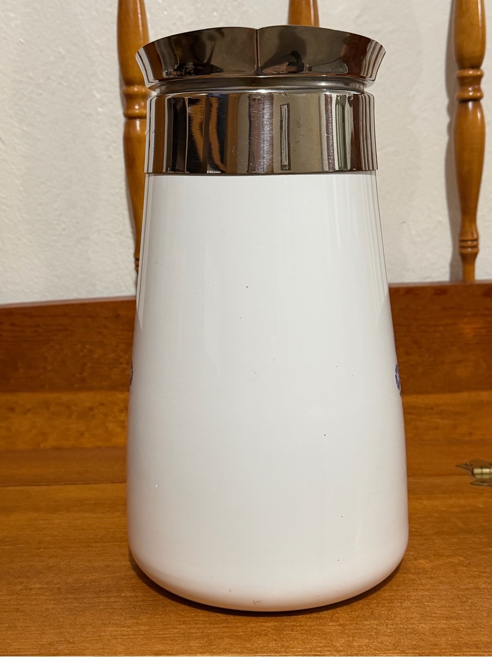 Vintage Corning Ware Blue Cornflower 9 Cup Stovetop Percolator Complete - Picture 11 of 11
